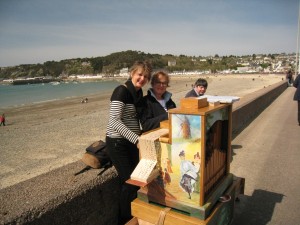 Une américaine qui aurait voulu repartir chez elle avec l'orgue! !!